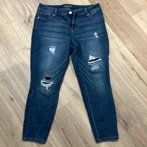 Maurices Distressed Jeggings